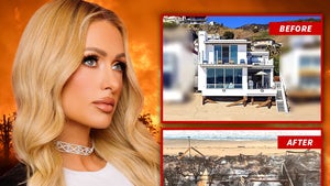 paris hilton house fires