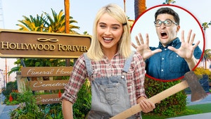 sabrina carpenter hollywood forever cemetary getty 1