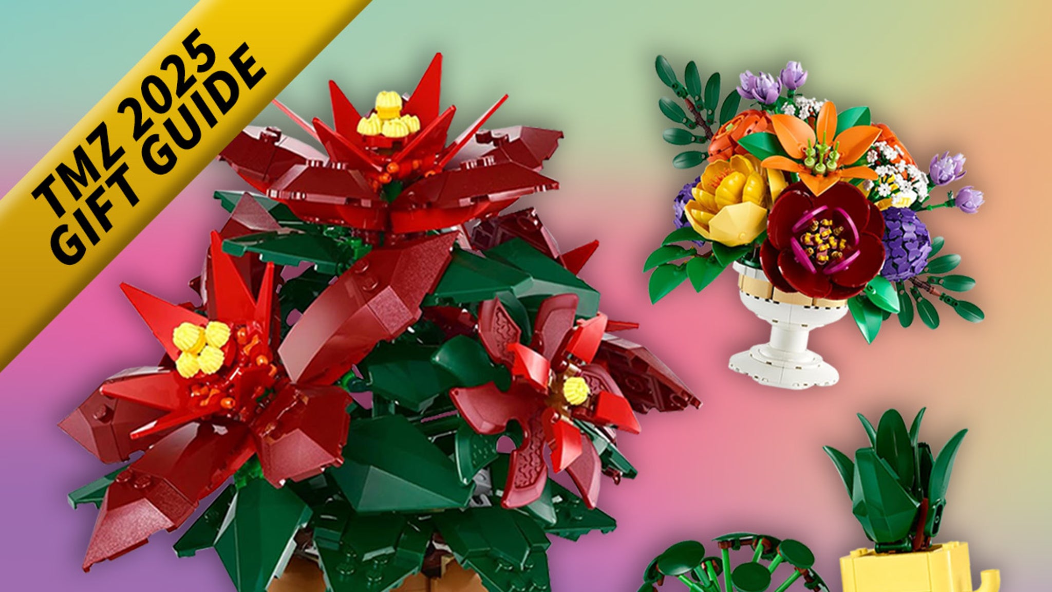 Obtenga hasta un 20 % de descuento en sets LEGO Botanicals, ¡incluidas las Poinsettias navideñas!