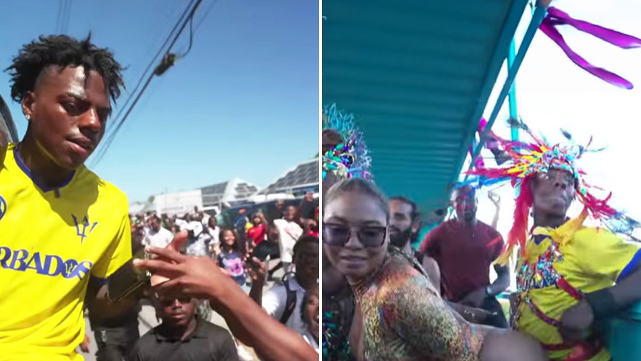 IShowSpeed's Caribbean Tour Turns Into One Big Party, See Pics