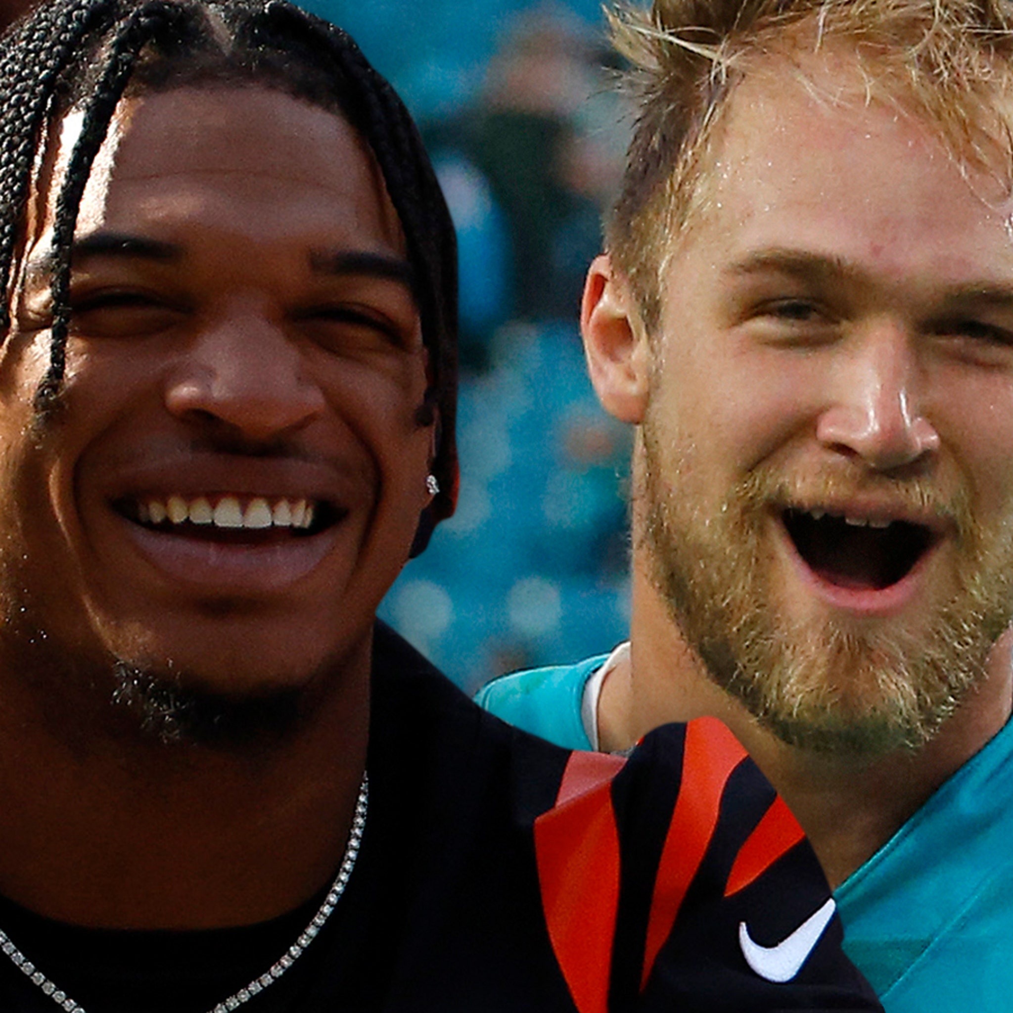 Cincinnati Bengals WR Ja'Marr Chase Makes Fun of Miami Dolphins TE Mike  Gesicki's End Zone Griddy - Sports Illustrated Cincinnati Bengals News,  Analysis and More