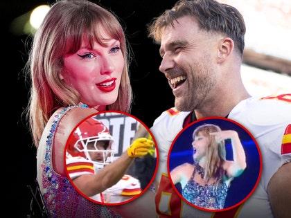 taylor swift and travis kelce getty 1