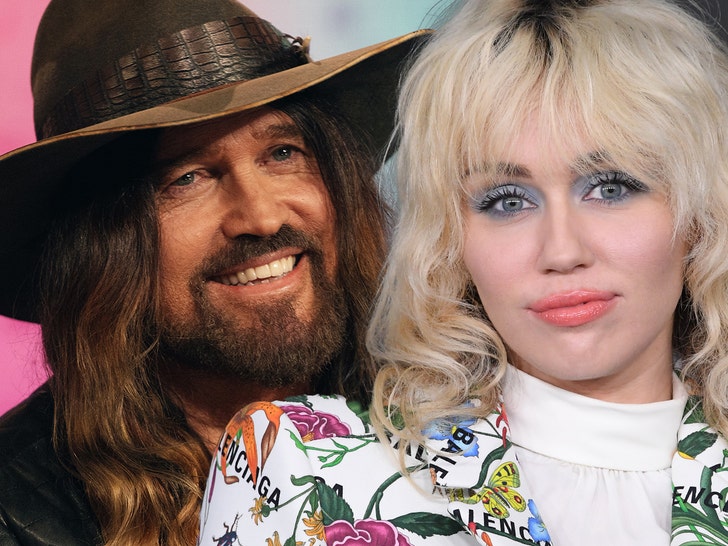 miley cyrus billy ray cyrus getty comp