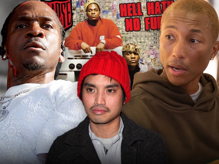 pusha-t-Chad-Hugo--pharrell-Arista-Records-getty-1