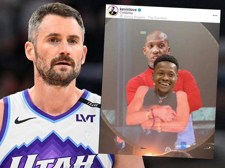 Kevin Love encontrou Chauncey Billups no Instagram