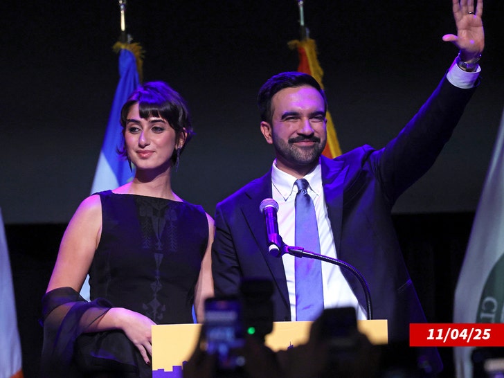 Zohran Mamdani und Rama Duwaji getty 3