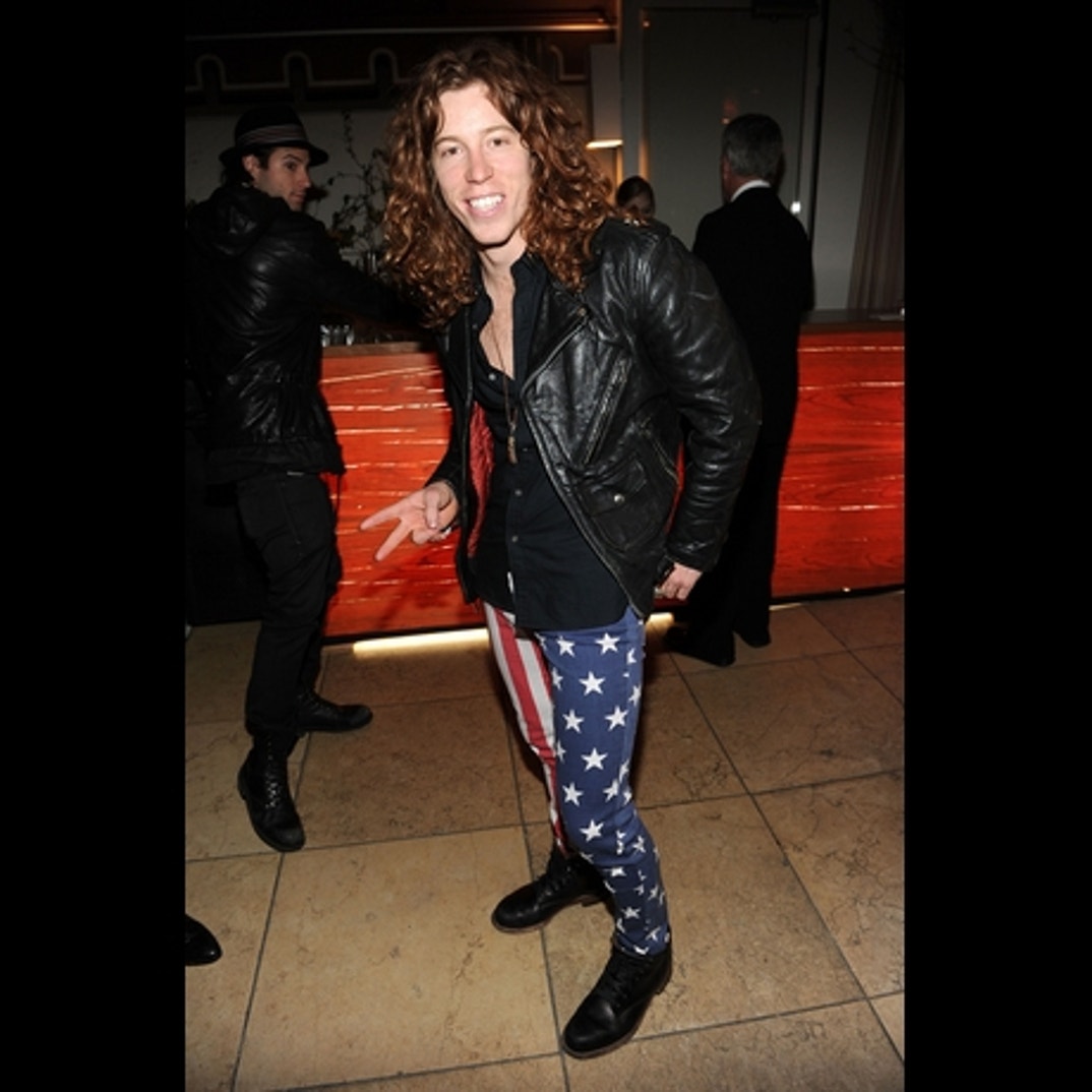 Shaun White repping his country!