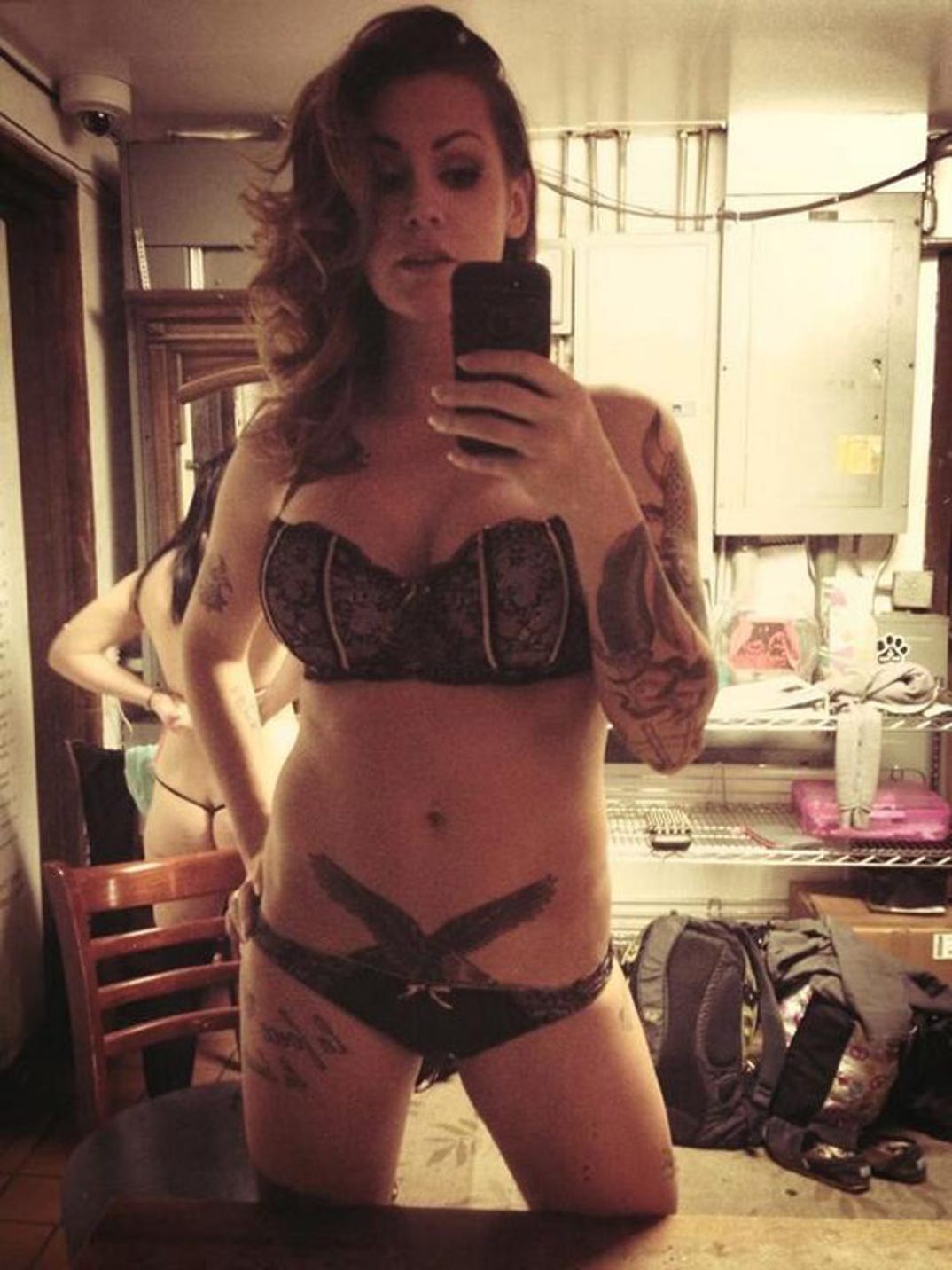 sexy lingerie twitter Two-Piece Sexy Lingerie Set Kawaii Tiger Style Furry Three-Point Lingerie  Set main image 1