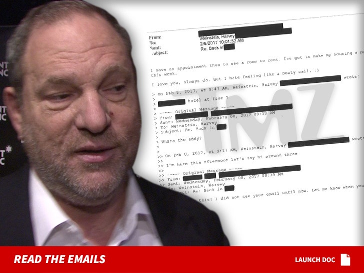 Harvey Weinstein's Alleged Victim Professed Love for Him After Alleged Rape