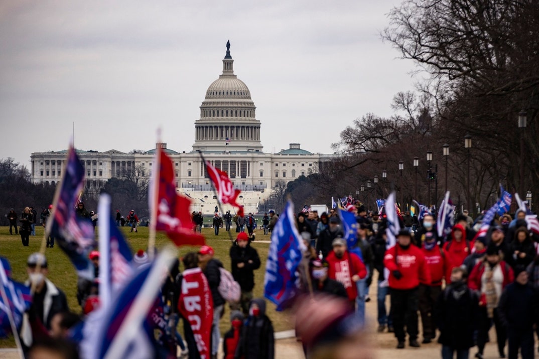Pro-Trump Protesters Storm U.S. Capitol Photos 10