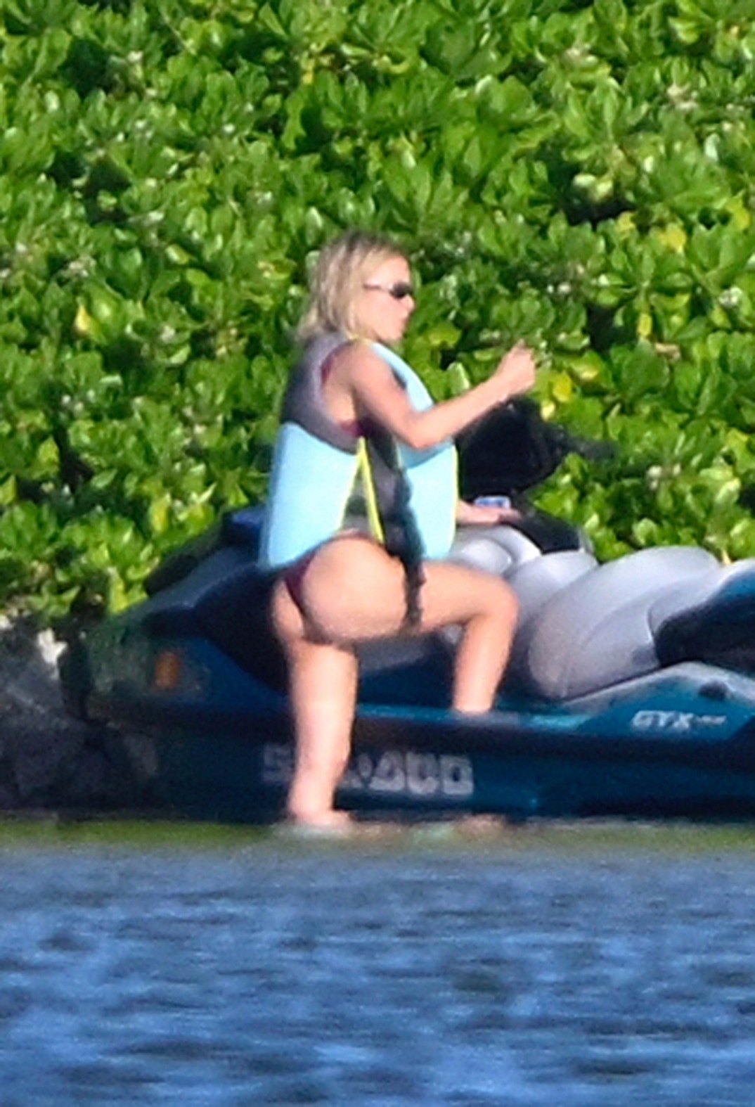 Sydney Sweeney Skimpy Bikini Jet Ski Scooter Braun 10