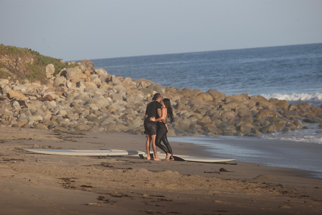 Lewis Hamilton Kim Kardashian Makeout 8