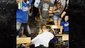 Bloody Brawl Breaks Out At Dodgers vs. Angels Game