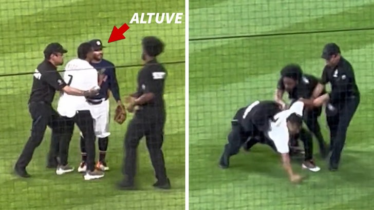 Astros Fan Arrested For Running On Field, Hugging Jose Altuve During ALCS  Game
