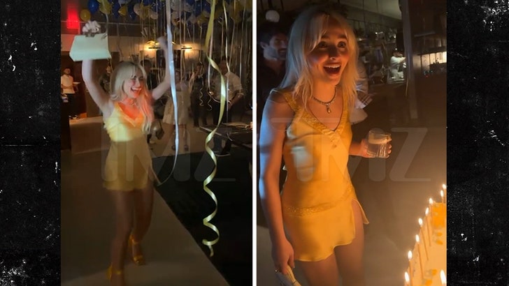 Barry Keoghan Celebrates Sabrina Carpenter’s Birthday with Surprise Party