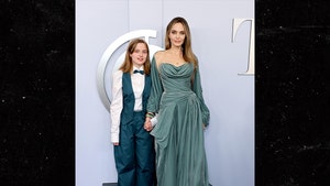 angelina jolie and daughter at tonys