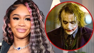 Saweetie heath ledger joker