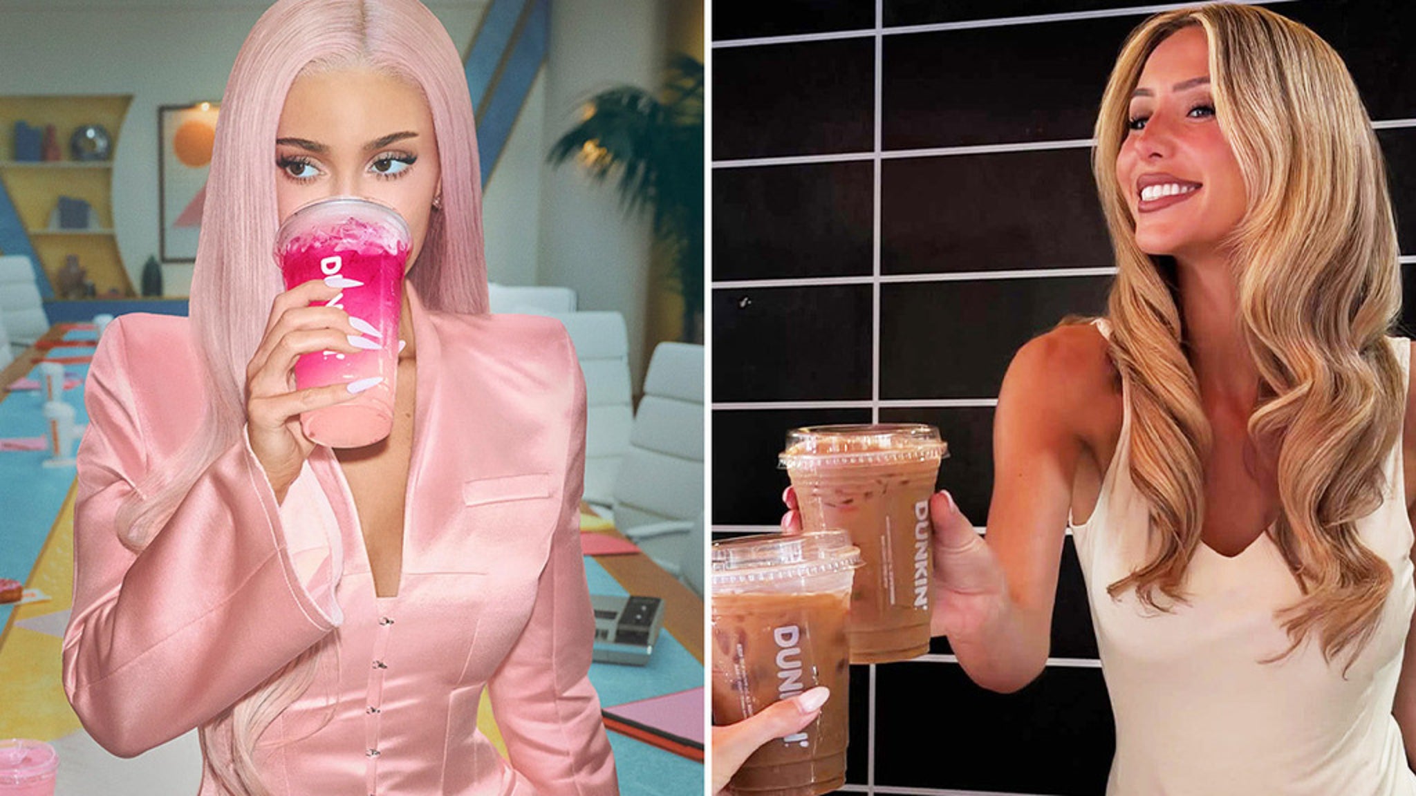 Kylie Jenner vs. Alix Earle -- Dunkin' Delights Edition