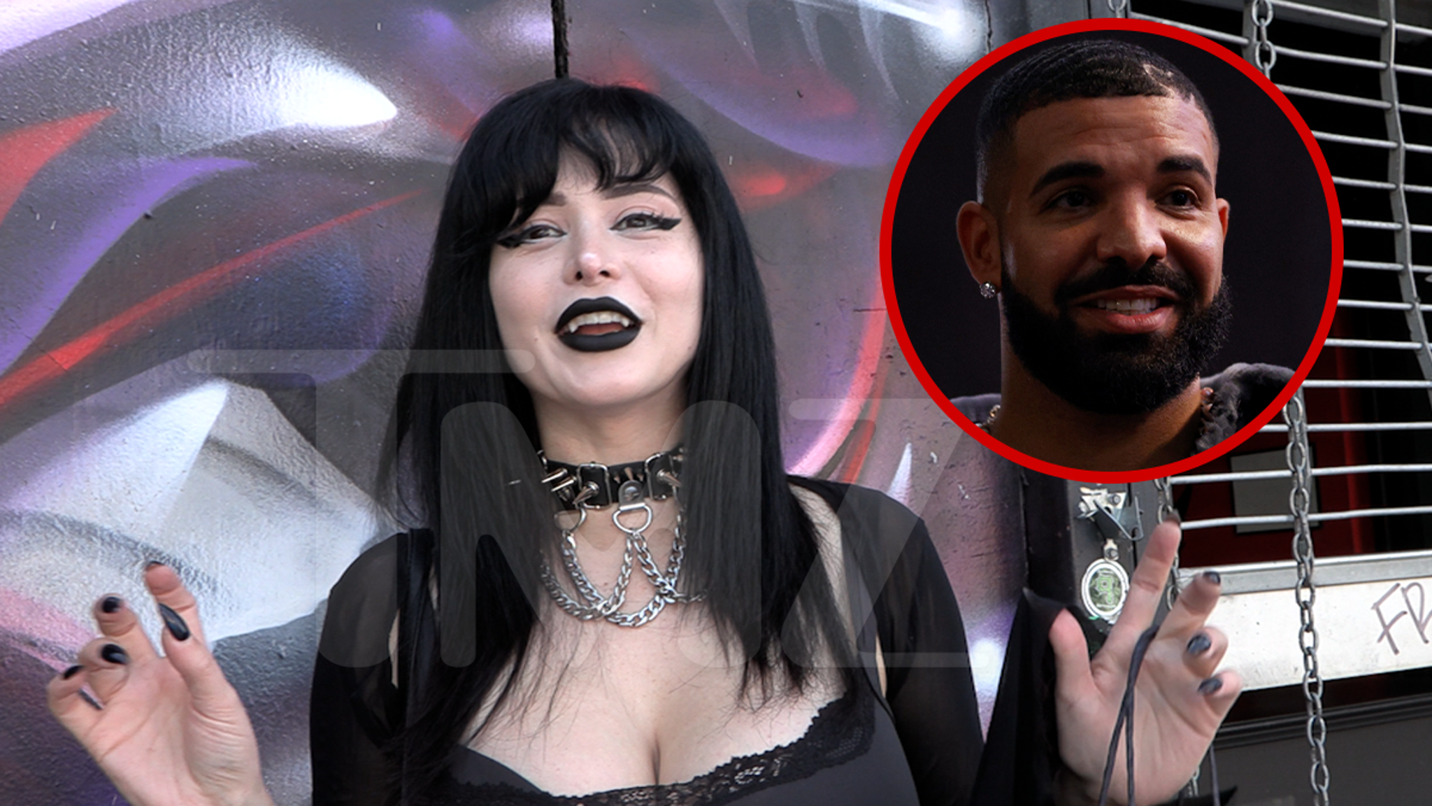 Goth Baddie Pinkchyu Coy About Dating Drake Months After Flirty Livestream