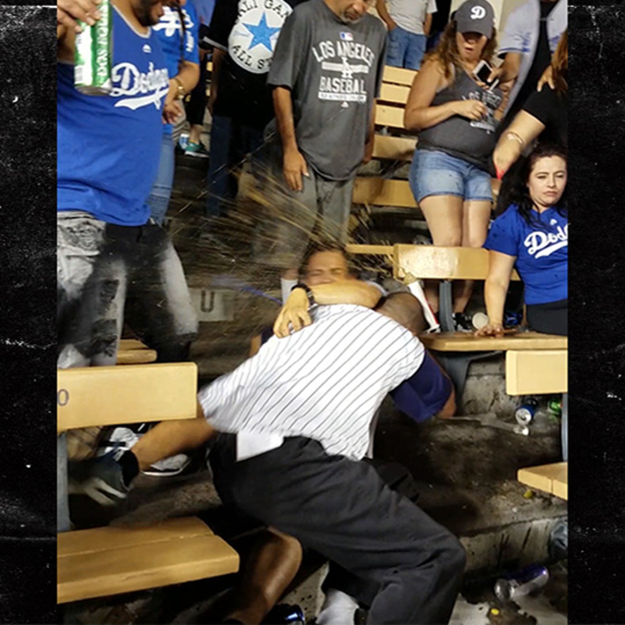 Bloody Brawl Breaks Out At Dodgers vs. Angels Game