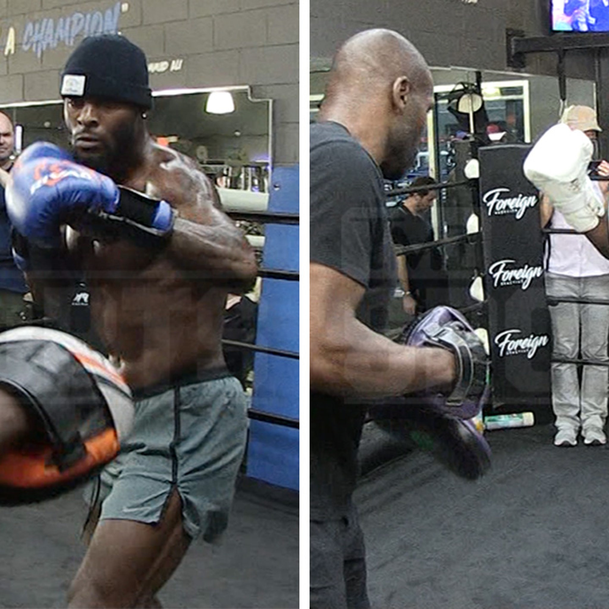 Adrian Peterson vs. Le'Veon Bell Boxing Match Ends With a KO During Fifth  Round - Sports Illustrated