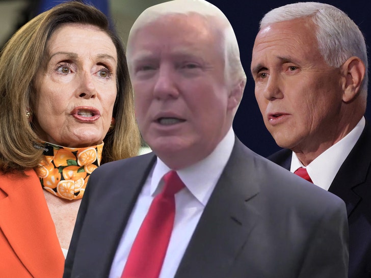 0110-mike pence nancy pelosi donald trump tmz getty