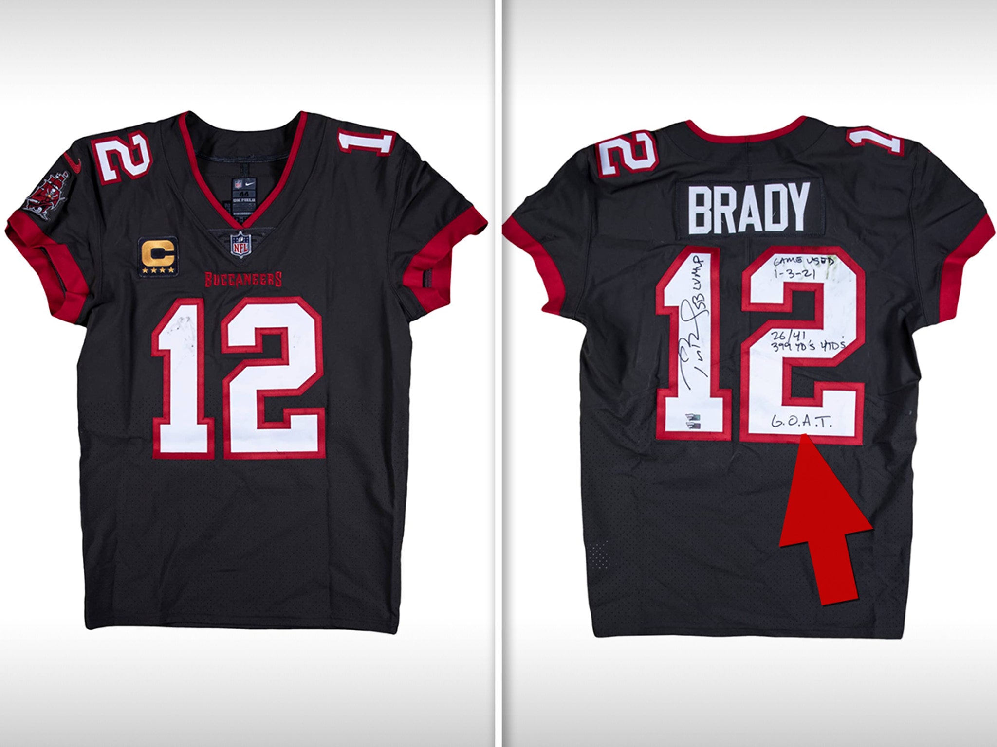 Ultra-Rare Tom Brady Bucs Could Fetch Over $600k At Auction
