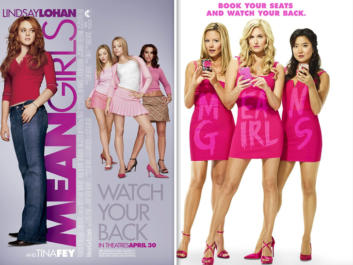Mean girls movie and music poster