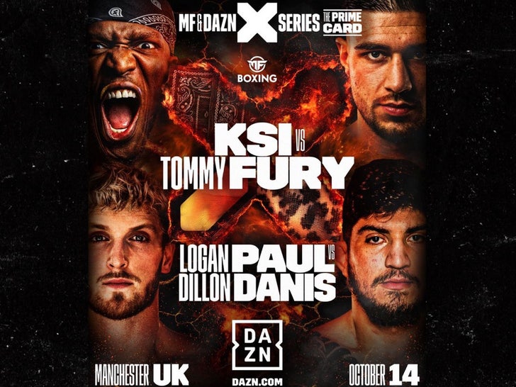 ksi logan paul fight poster