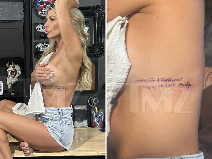 RHOC' Alum Alexis Bellino Gets Tattoo Below Boob Honoring Late Mother