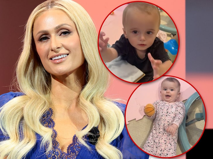 Paris Hilton Shares Sweet Video of Kids in Messy Playroom