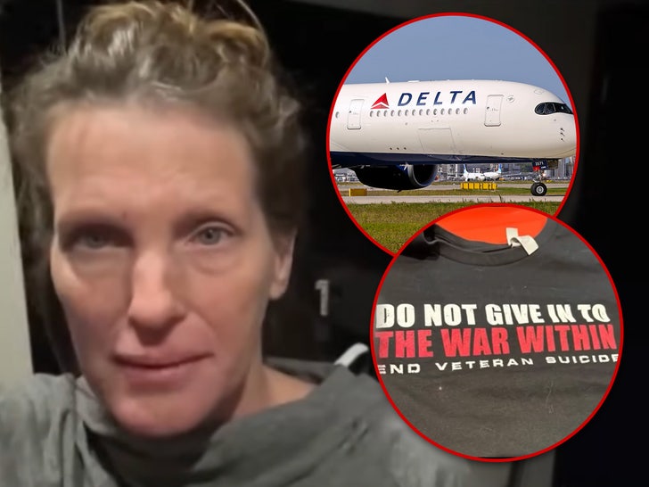 Delta Makes Veteran Take Off ‘Threatening’ Blouse Highlighting Army Suicides