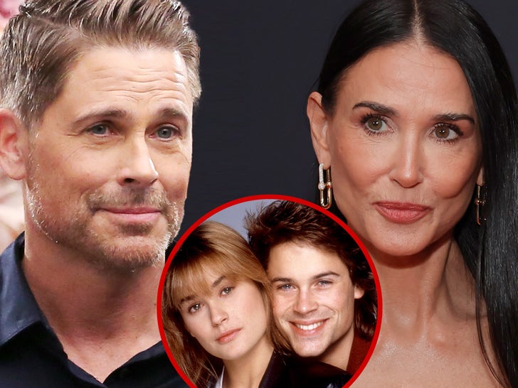 Rob Lowe Says He ‘Briefly Had a Thing’ With Demi Moore In The ’80s