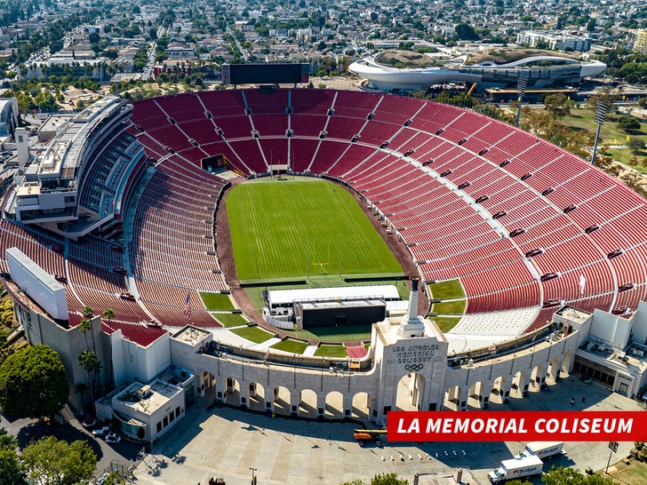 la Memorial Coliseum istock