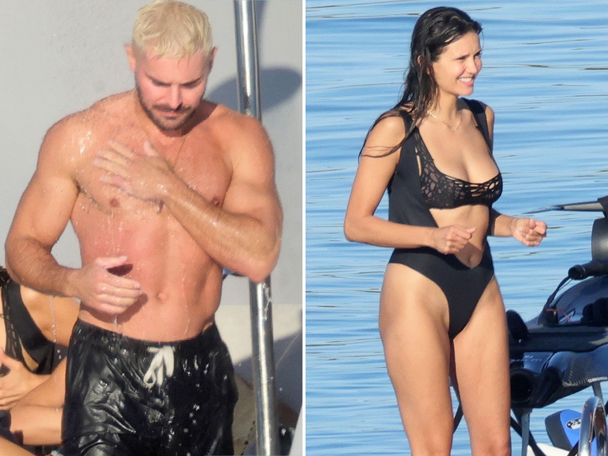 Zac Efron Enjoys Yacht Trip With Nina Dobrev After Her Shaun White Split