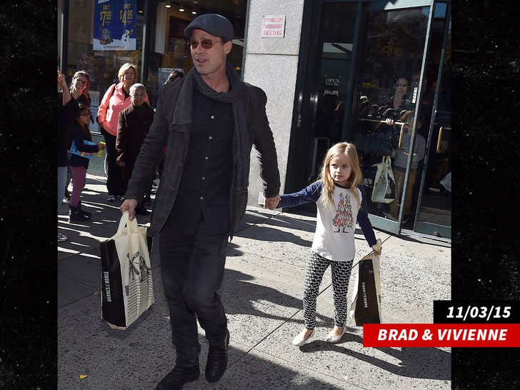 brad pitt Vivienne Jolie-Pitt getty