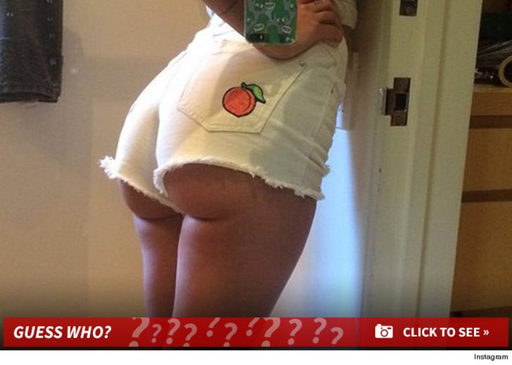 Guess The Bangin' Backside -- See Plump Peach!