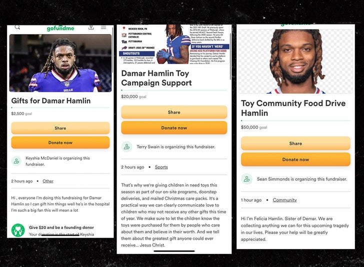 Damar Hamlin GoFundMe page raises more than $9 million, Philanthropy news