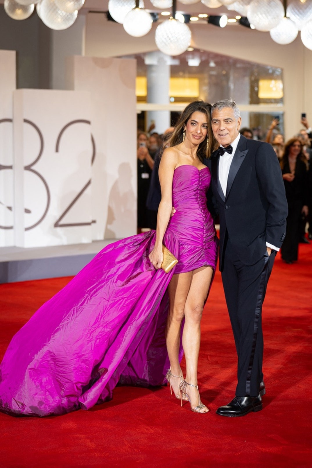 Amal and George Clooney