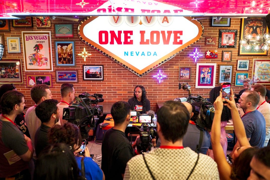 Jackie Young At Raising Cane's 14