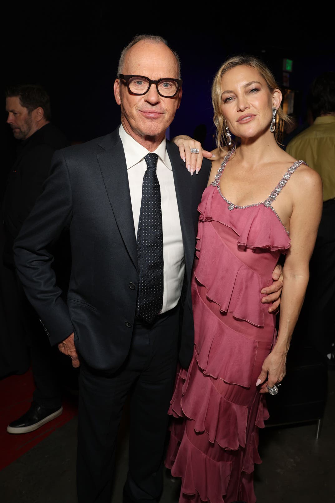 Michael Keaton and Kate Hudson