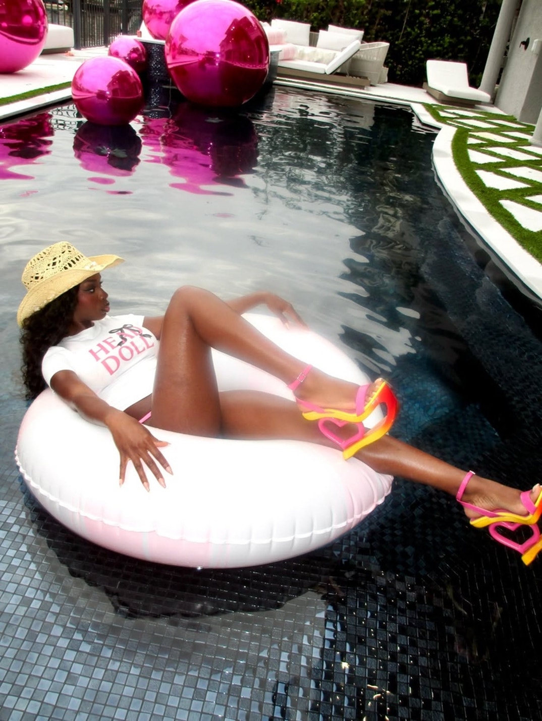 Olandria Carthen Birthday Bikini Shots 3