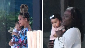 Beyonce and Jay-Z's Twins, Sir and Rumi, Openly Seen After 5 Months