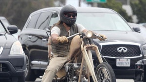 Jason Momoa Riding His Motorcycle in Malibu is Everything