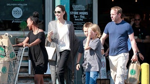 Angelina Jolie Returns to L.A. With Kids as Brad Gets Custody Time