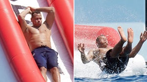 Alex Rodriguez Slides Back into Single Life on Yacht in France