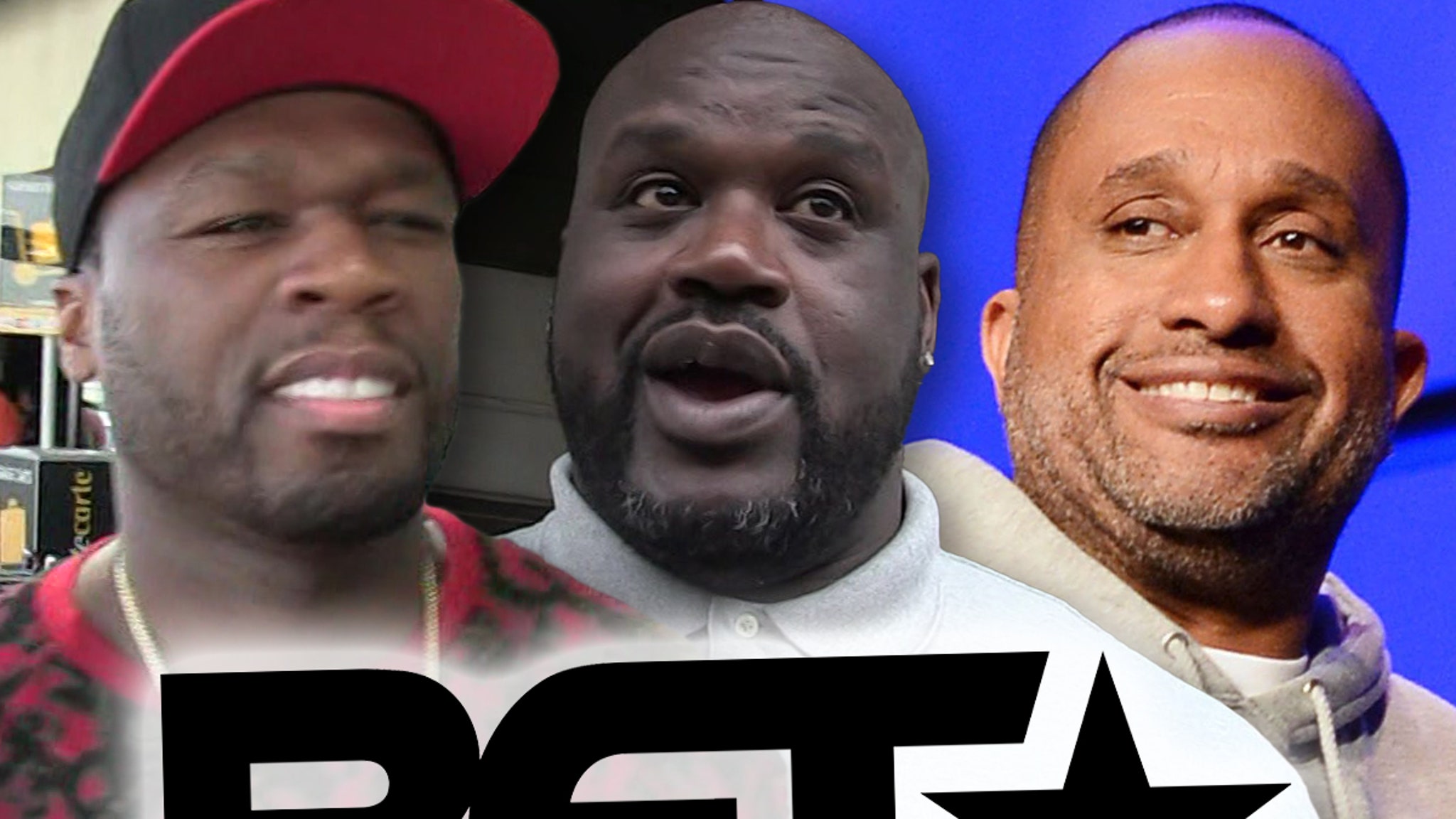 Photo of 50 Cent, Shaq and Kenya Barris Team Up in Attempt to Buy BET