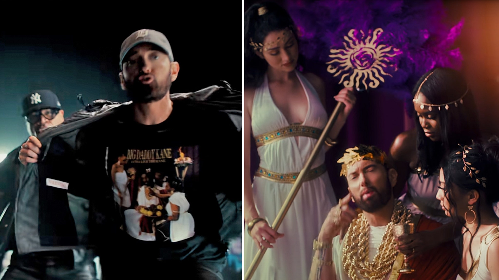 LL Cool J and Eminem Recreate Classic Hip Hop Covers In 