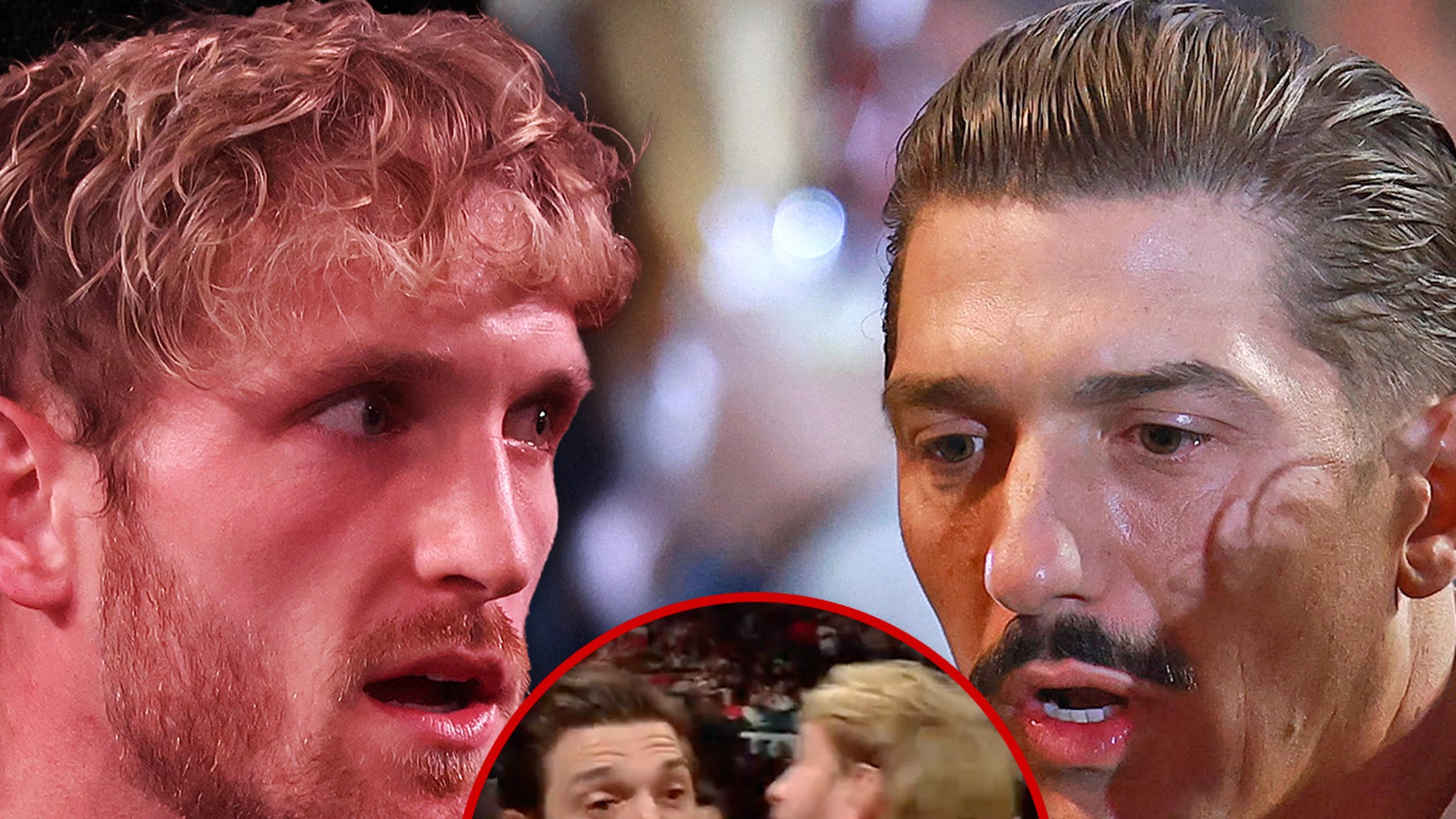 Logan Paul Beats Up Andrew Schulz During WWE Raw At Madison Square Garden