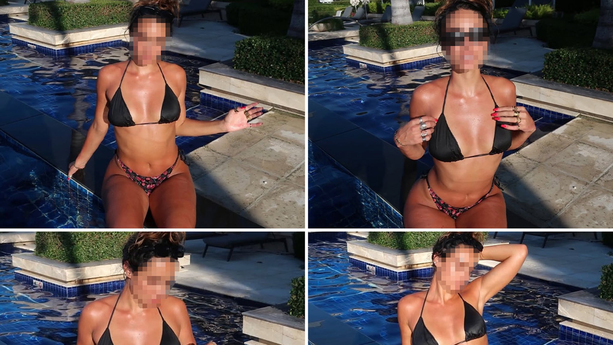 Guess the DJ Bikini Babe Posted Up Poolside! Guess the DJ Bikini Babe Posted Up Poolside!